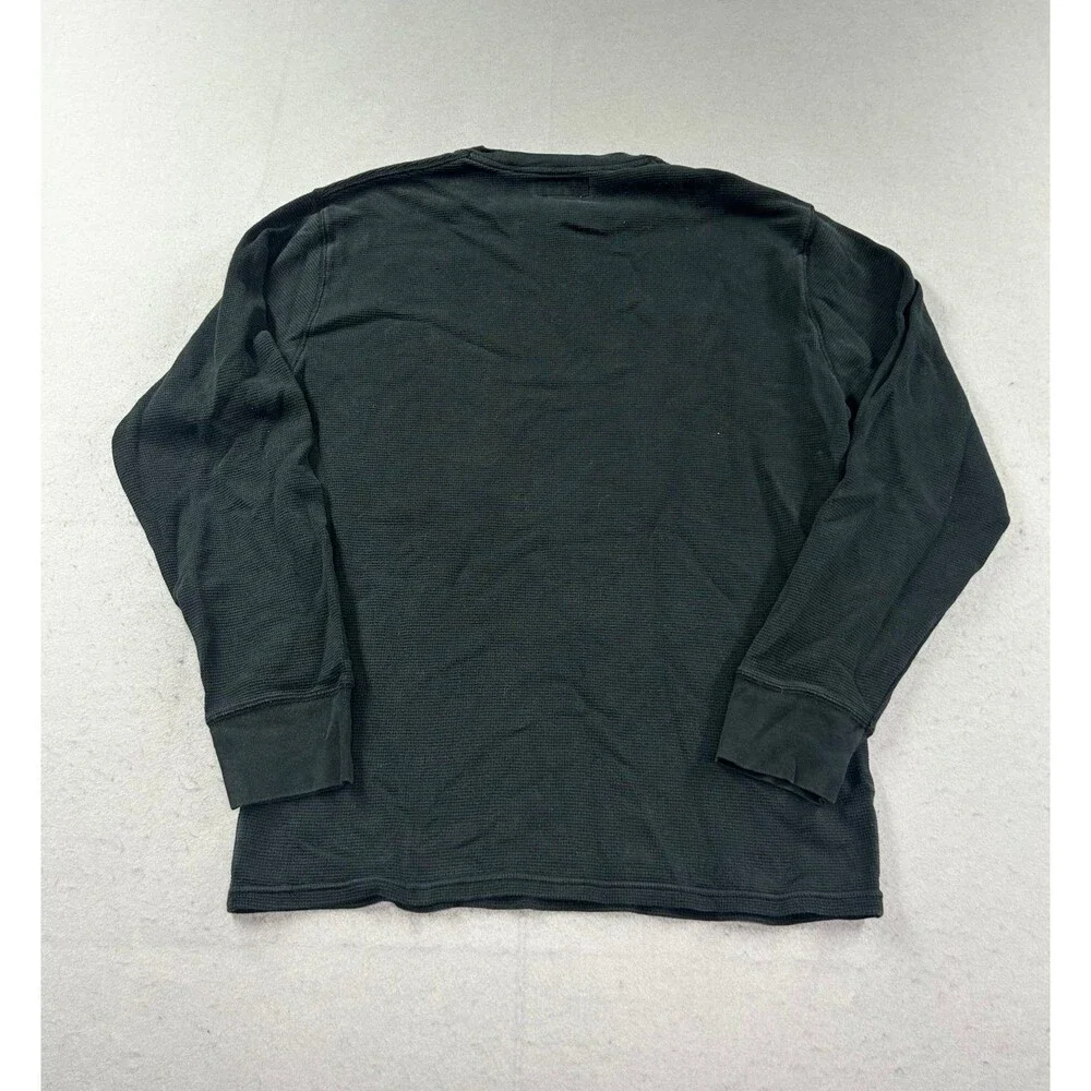 Polo Ralph Lauren Mens Waffle Knit Long Sleeve Crewneck Shirt Thermal Medium